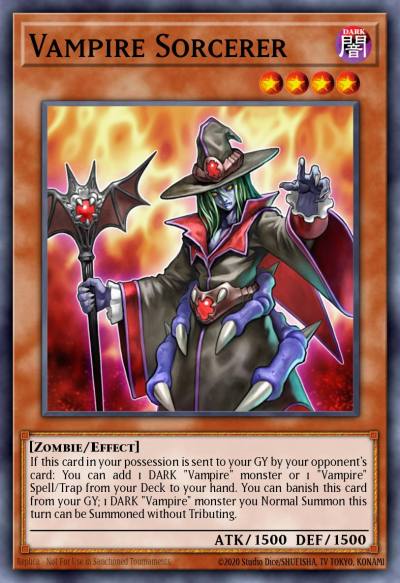 Vampire Sorcerer Ultra Rare MP14-EN151 2014 Mega-Tin Mega Pack Yugioh card