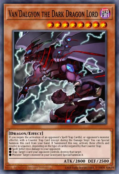 VanDalgyon the Dark Dragon Lord Common AP06-EN019 Astral Pack Six Yugioh card
