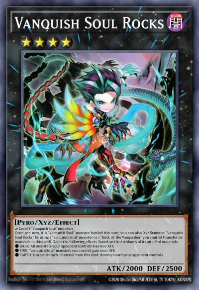 Vanquish Soul Rocks Super Rare DUAD-EN046 Duelists Advance Yugioh card