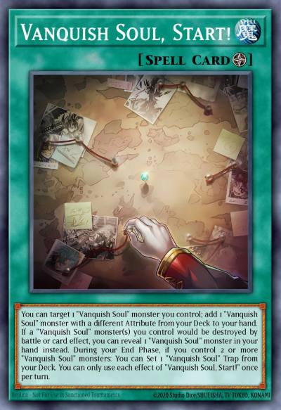 Vanquish Soul, Start! Super Rare OP30-EN012 OTS Tournament Pack 30 Yugioh card