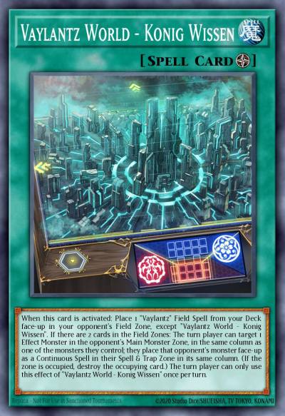 Vaylantz World - Konig Wissen Super Rare TAMA-EN013 Tactical Masters Yugioh card