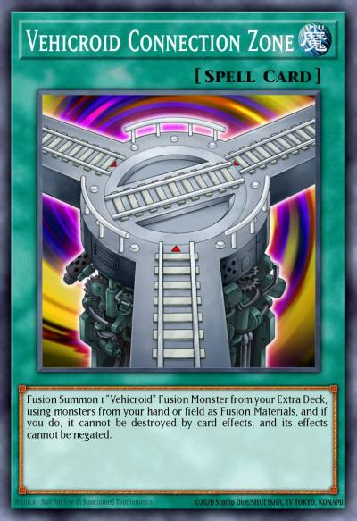 Vehicroid Connection Zone Common LEDU-EN035 Legendary Duelists Yugioh card