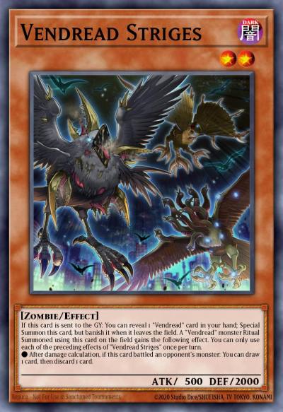Vendread Striges Common CIBR-EN083 Circuit Break Yugioh card