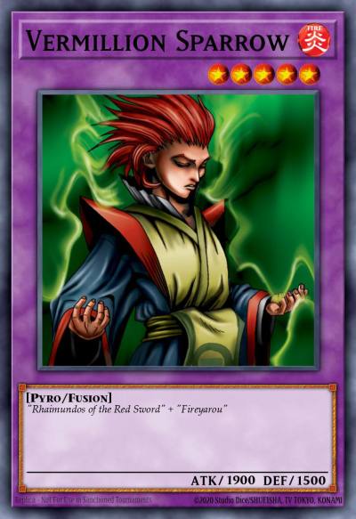 Vermillion Sparrow Short Print AP08-EN021 Astral Pack Eight Yugioh card