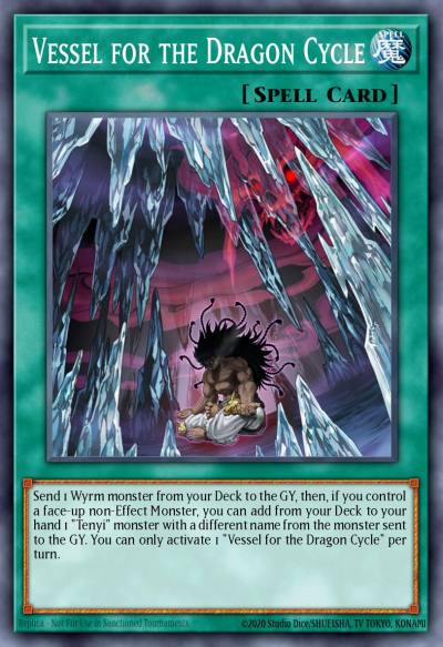 Vessel for the Dragon Cycle Common MP20-EN131 2020 Tin of Lost Memories Mega Pack Yugioh card