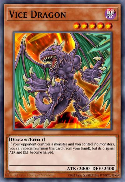 Vice Dragon Common YS15-END03 2-Player Starter Deck Yuya & Declan Yugioh card