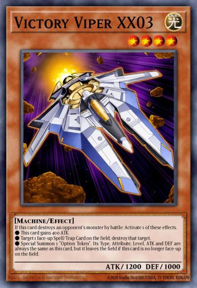 Victory Viper XX03 Common BP03-EN021 Battle Pack 3 Monster League Yugioh card