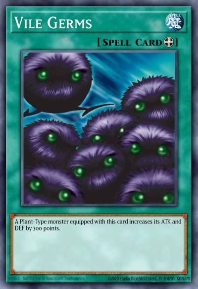Vile Germs Short Print LOB-090 Legend of Blue Eyes White Dragon Yugioh card