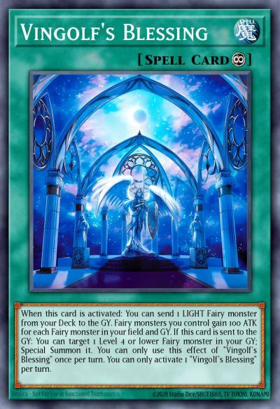 Vingolfs Blessing Common ALIN-EN083 Alliance Insight Yugioh card