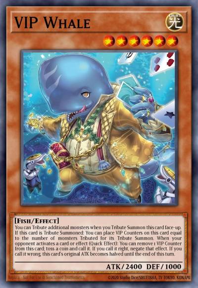 VIP Whale Common BLZD-EN084 Blazing Dominion Yugioh card