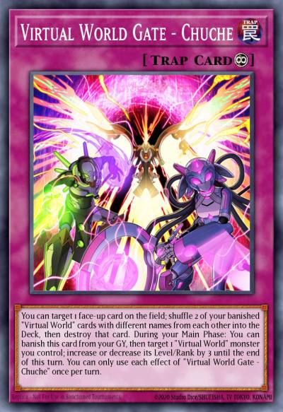 Virtual World Gate - Chuche Rare MP21-EN214 2021 Tin of Ancient Battles Yugioh card
