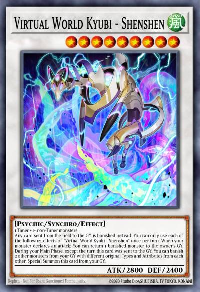 Virtual World Kyubi - Shenshen Super Rare MP21-EN186 2021 Tin of Ancient Battles Yugioh card
