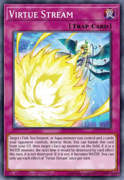 Virtue Stream Common MP25-EN421 2025 Mega-Pack Tin Yugioh card