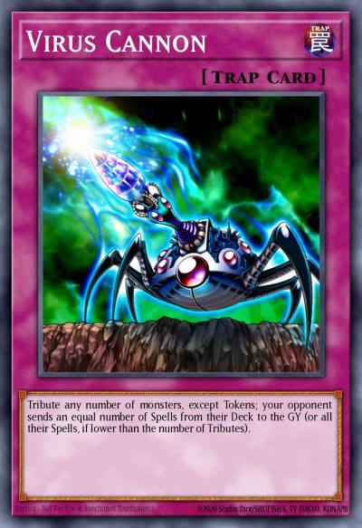 Virus Cannon Ultra Rare KC01-EN056 25th Anniversary Ultimate Kaiba Set Yugioh card