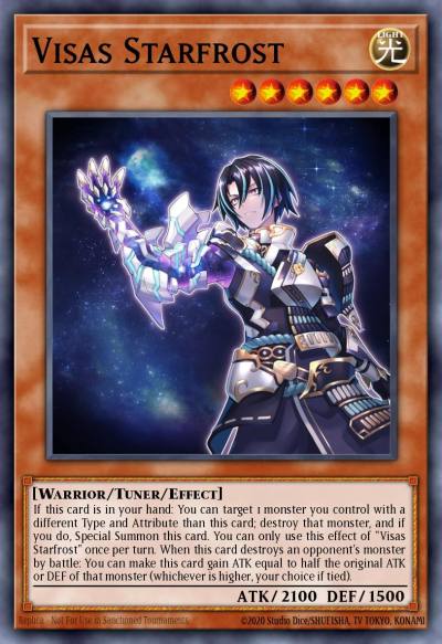 Visas Starfrost Common STAS-EN019 2-Player Starter Set Yugioh card