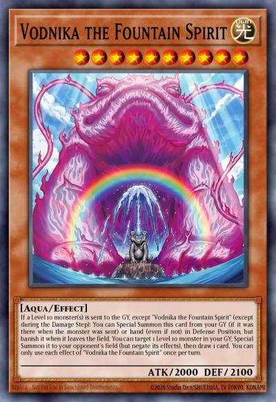 Vodnika the Fountain Spirit Common BPRO-EN085 Burst Protocol Yugioh card
