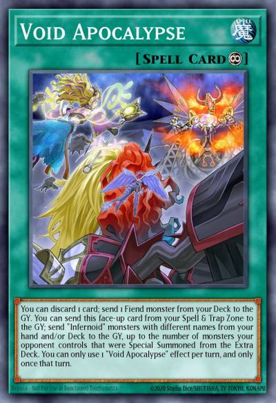 Void Apocalypse Super Rare ETCO-EN065 Eternity Code Yugioh card