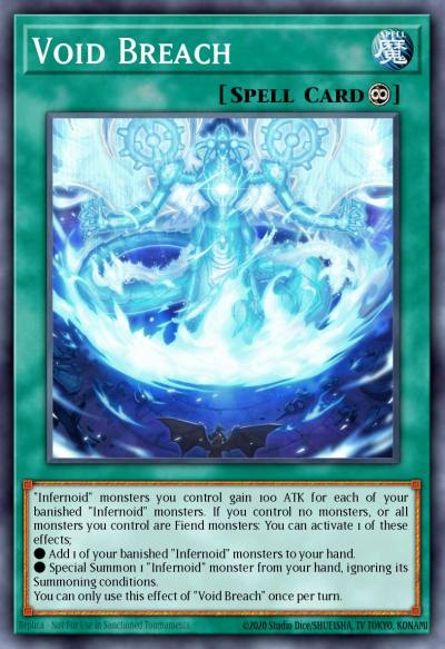 Void Breach Ultra Rare BLTR-EN016 Battles of Legend Terminal Revenge Yugioh card