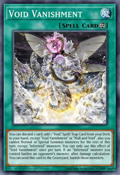 Void Vanishment Secret Rare BLTR-EN100 Battles of Legend Terminal Revenge Yugioh card