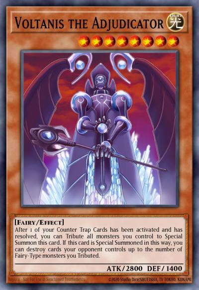 Voltanis the Adjudicator Ultra Rare DR04-EN203 Dark Revelation Volume 4 Yugioh card