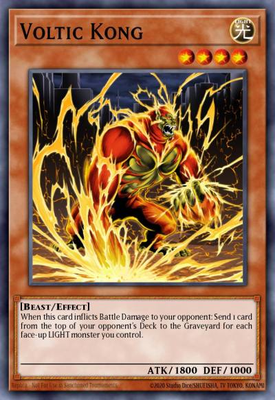 Voltic Kong Common BP01-EN144 Battle Pack Epic Dawn Yugioh card