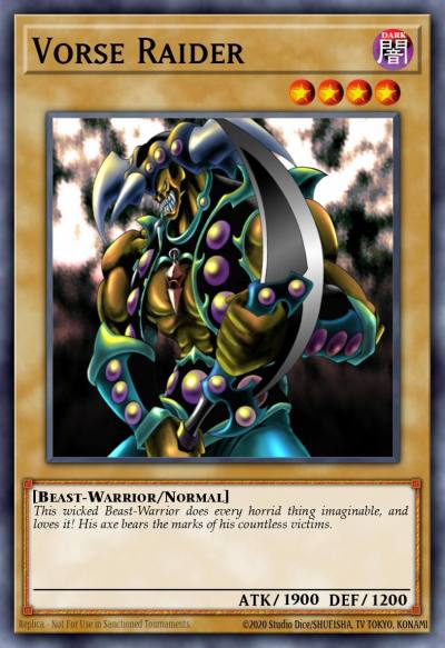 Vorse Raider Ultra Rare KC01-EN012 25th Anniversary Ultimate Kaiba Set Yugioh card