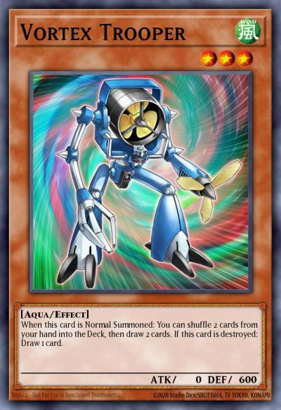 Vortex Trooper Common BP01-EN199 Battle Pack Epic Dawn Yugioh card