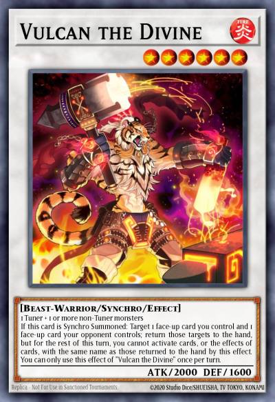 Vulcan the Divine Prismatic Secret Rare MP25-EN134 2025 Mega-Pack Tin Yugioh card