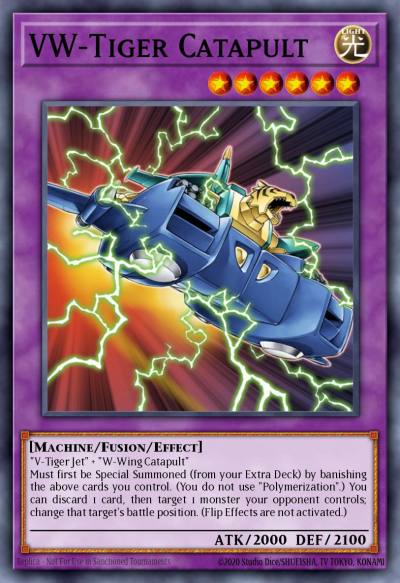 VW-Tiger Catapult Common DR04-EN090 Dark Revelation Volume 4 Yugioh card