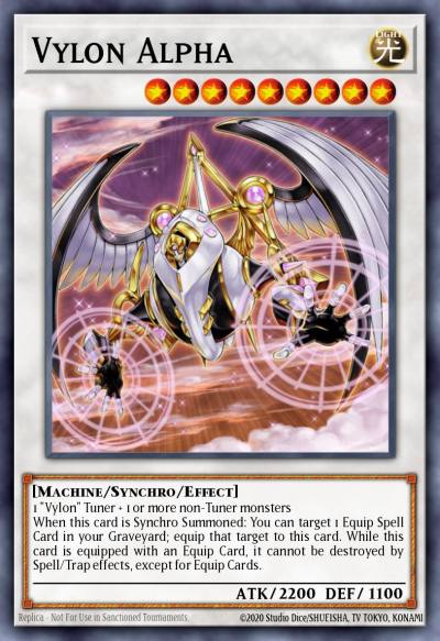 Vylon Alpha Duel Terminal Ultra Parallel Rare DT06-EN038 Duel Terminal 6a Yugioh card
