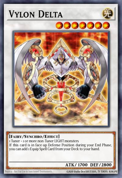 Vylon Delta Secret Rare STOR-EN099 Storm of Ragnarok Yugioh card