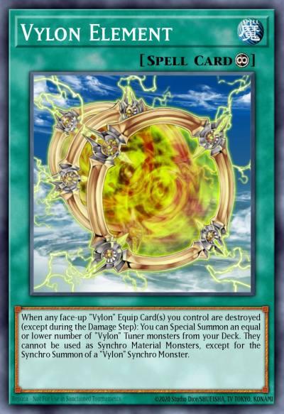 Vylon Element Duel Terminal Normal Parallel Rare DT06-EN044 Duel Terminal 6a Yugioh card