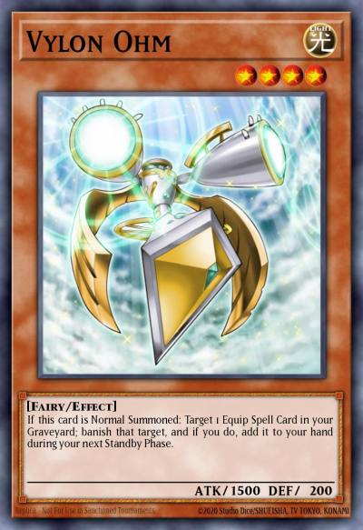 Vylon Ohm Common BP03-EN091 Battle Pack 3 Monster League Yugioh card