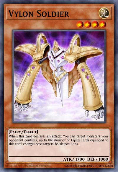 Vylon Soldier Common BP02-EN097 Battle Pack 2 War of the Giants Yugioh card