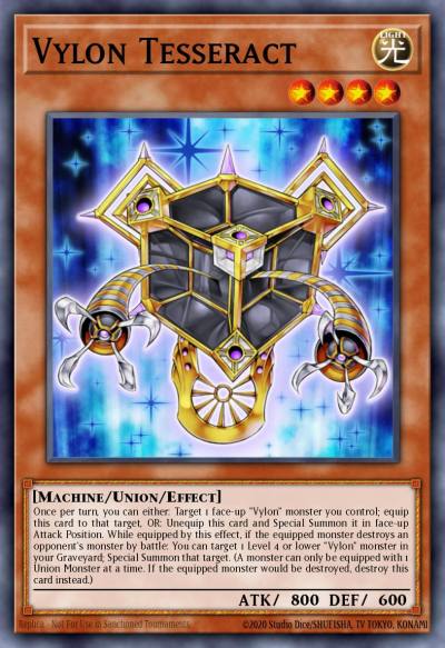 Vylon Tesseract Duel Terminal Normal Parallel Rare DT06-EN074 Duel Terminal 6b Yugioh card