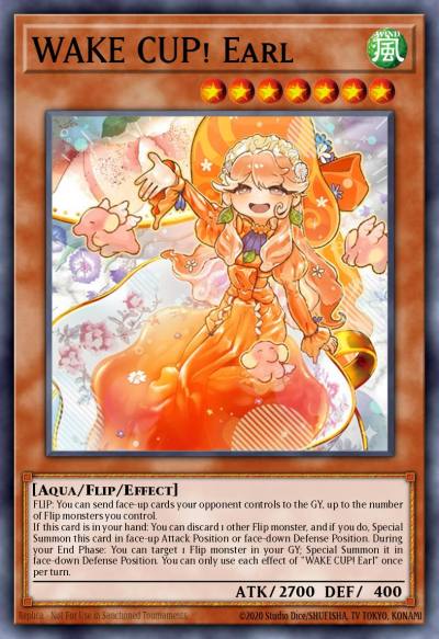 WAKE CUP! Earl Common BPRO-EN029 Burst Protocol Yugioh card