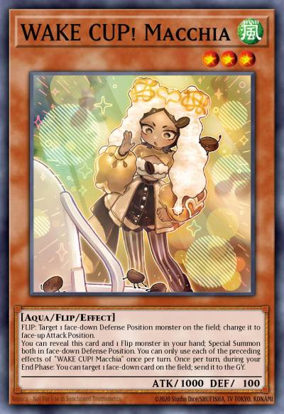 WAKE CUP Macchia Common DOOD-EN032 Doom of Dimensions Yugioh card