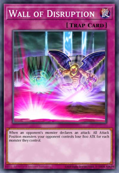 Wall of Disruption Common MP15-EN237 2015 Mega-Tin Mega Pack Yugioh card