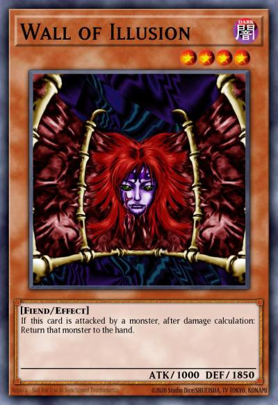 Wall of Illusion Rare DLG1-EN084 Dark Legends Yugioh card