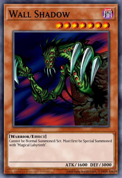 Wall Shadow Common LCJW-EN229 Legendary Collection 4 Joeys World Mega Pack Yugioh card