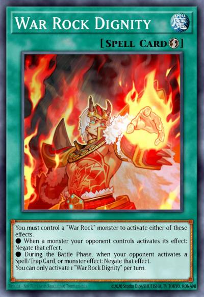 War Rock Dignity Ultra Rare LIOV-EN089 Lightning Overdrive Yugioh card