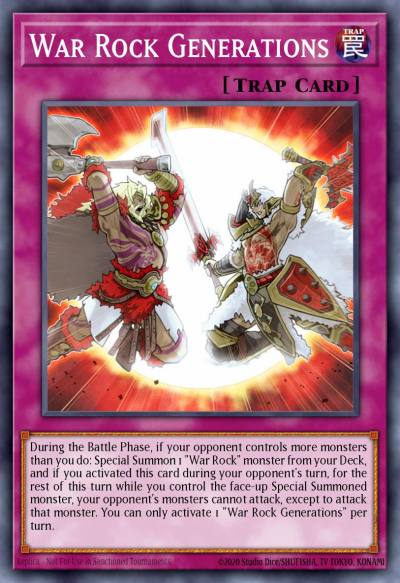 War Rock Generations Common LIOV-EN091 Lightning Overdrive Yugioh card