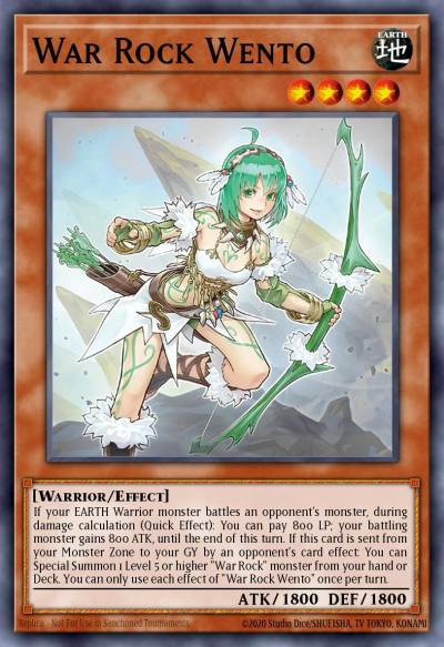 War Rock Wento Super Rare LIOV-EN086 Lightning Overdrive Yugioh card