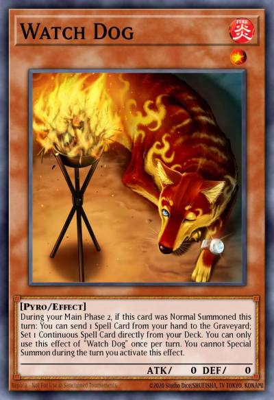 Watch Dog Common NECH-EN040 The New Challengers Yugioh card