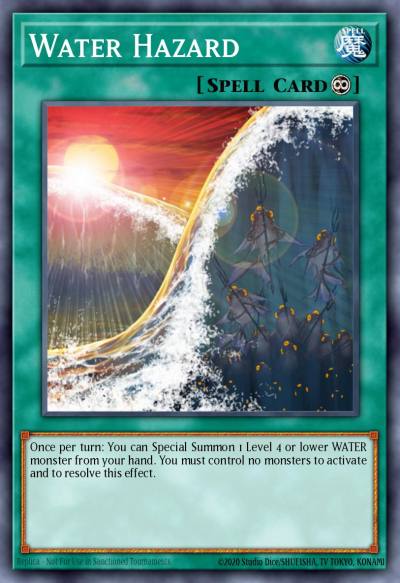 Water Hazard Common ANPR-EN056 Ancient Prophecy Yugioh card