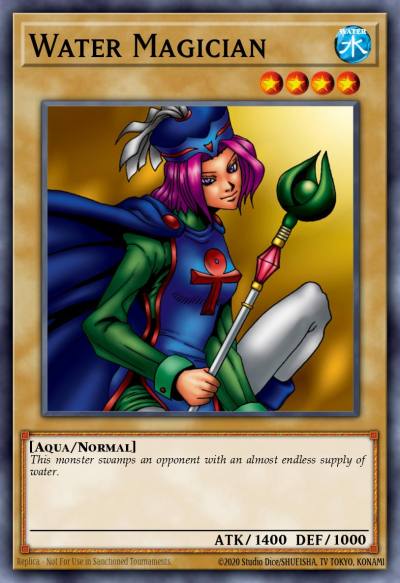 Water Magician Short Print OP04-EN014 OTS Tournament Pack 4 Yugioh card