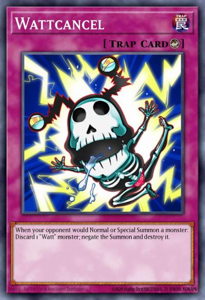 Wattcancel Common PHSW-EN073 Photon Shockwave Yugioh card