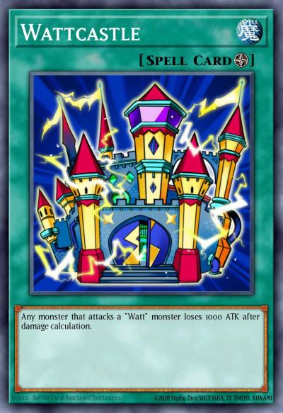Wattcastle Rare STBL-EN050 Starstrike Blast Yugioh card