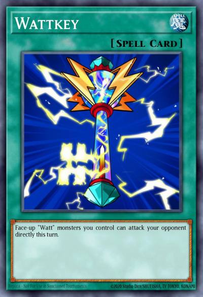 Wattkey Common STOR-EN054 Storm of Ragnarok Yugioh card
