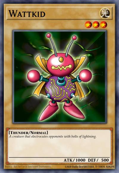 Wattkid Common DB2-EN085 Dark Beginning 2 Yugioh card